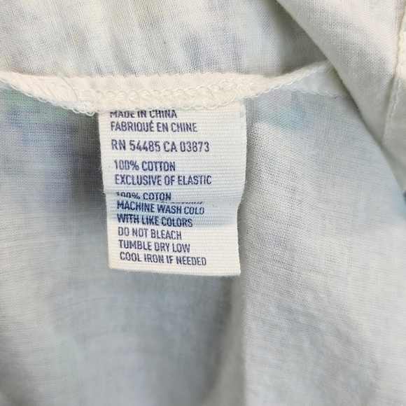 American Eagle Womens Y2K Floral Fit & Flare Mini Dress 4 Vintage Summer 2000s - Picture 11 of 11